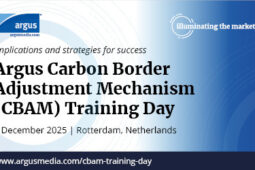Argus Carbon Border Adjustment Mechanism (CBAM) Training Day | 2 December, Rotterdam, Netherlands